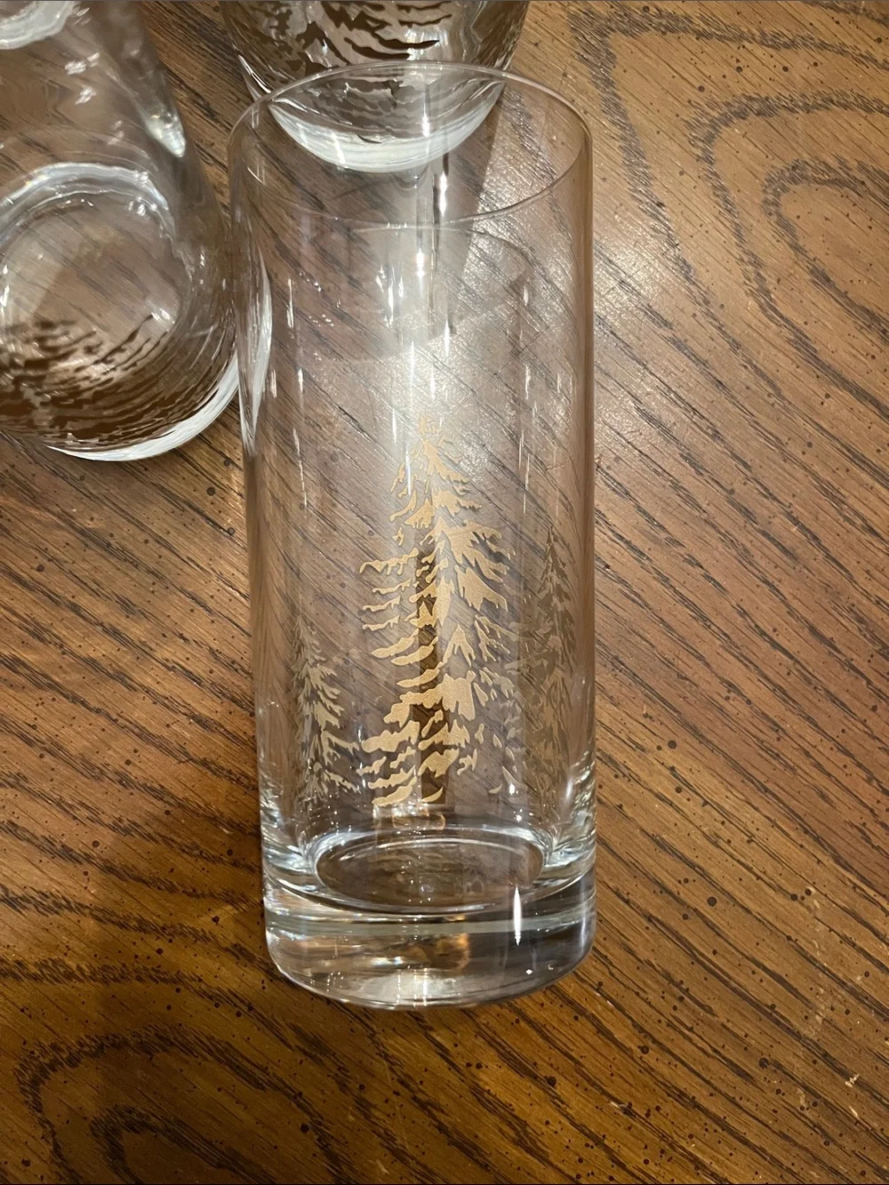 Set of 6 Golden Pines Tumblers